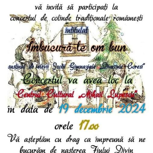 Sărbătorile aduc lumina și muzica în comunitatea de Fieni