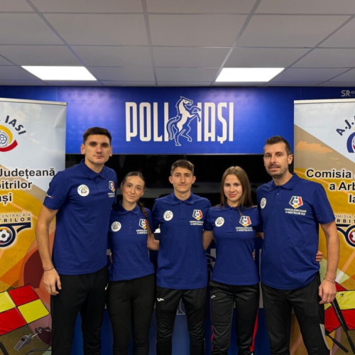 Arbitri din Iași promovati în Liga a III-a