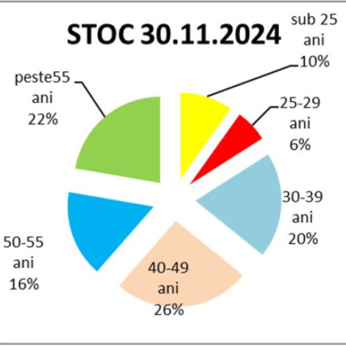 Rata șomajului în Bihor la sfârșitul lunii noiembrie