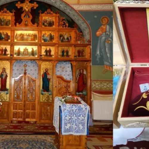 Biserica din Hiliseu-Crisan primește un papuc al Sfântului Spiridon