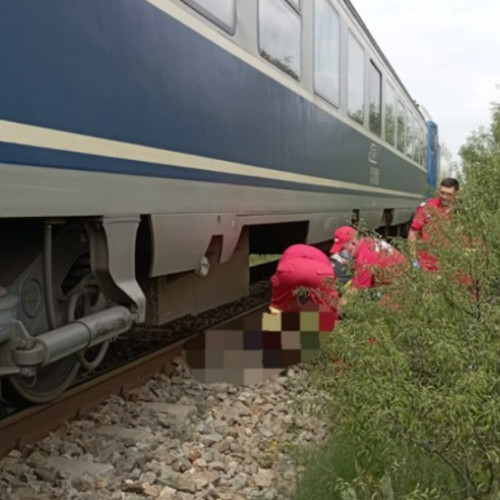 Tragedie la Apahida: Un bărbat de aproximativ 50 de ani a fost lovit mortal de tren