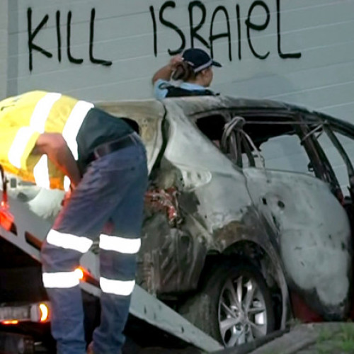 Atacuri anti-Israel în Sydney: o mașină incendiată și mesaje de vandalism