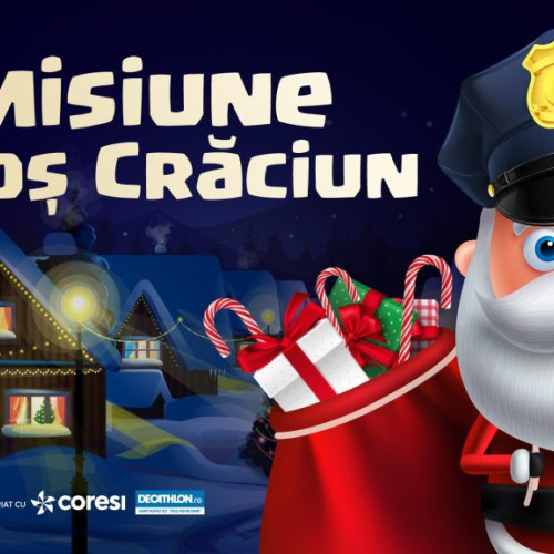Campania umanitară "În misiune cu Moș Crăciun" în Brașov