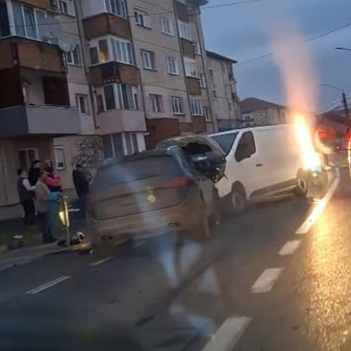 Accident la Blaj: O persoană rănită într-un coliziune