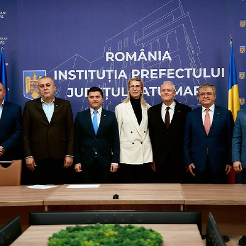 Ceremonie de înmânare a certificatelor pentru deputații și senatorii aleși în Satu Mare