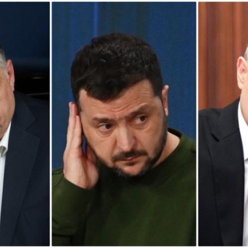 Zelenski acuză Ungaria de subminarea unității europene în fața agresiunii ruse
