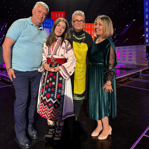 Carla Gafton a câștigat trofeul "Vedeta familiei" la Galați