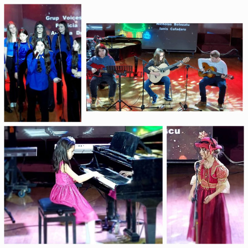 Un succes răsunător pentru "Luminile Crăciunului" la Liceul de Arte "Bălășoaia Doamnă"