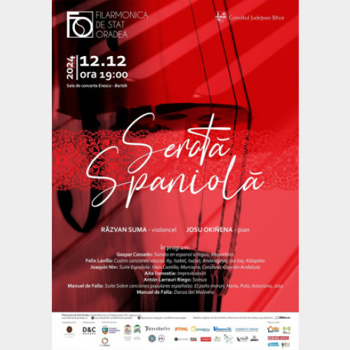 Recital cameral &quot;Serata spaniola&quot; la Filarmonica Oradea