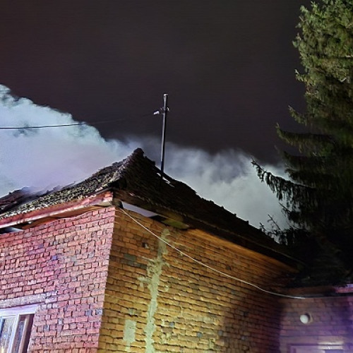 Incendiu semnificativ în localitatea Beltiug, județul Satu Mare