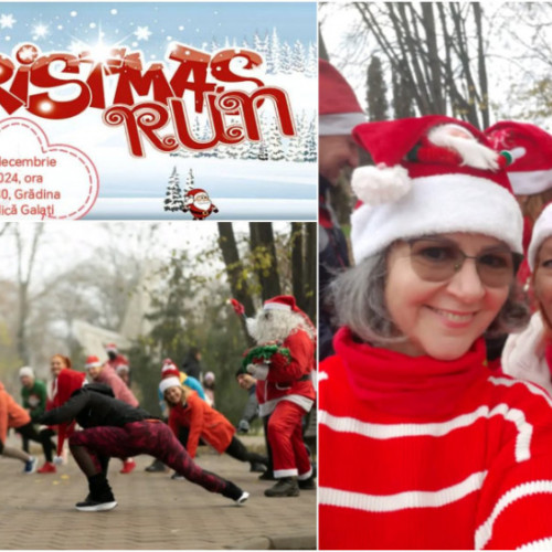 "Christmas Run" invită participanții să sărbătorească în spiritul Crăciunului