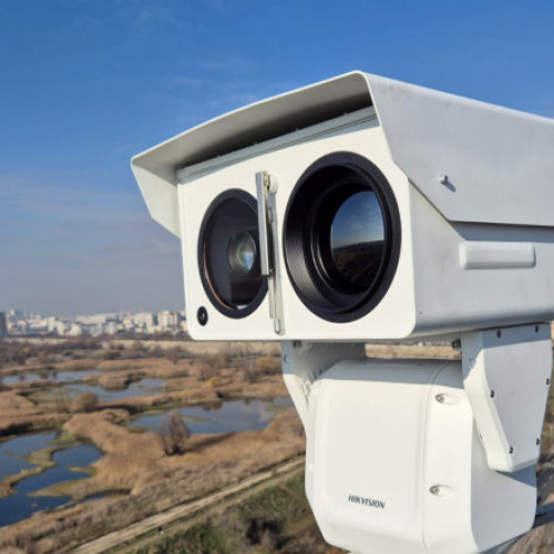 Camere de termoviziune instalate în Parcul Natural Văcărești pentru prevenirea incendiilor