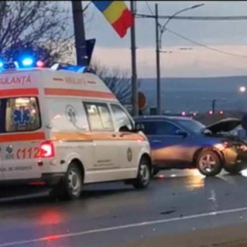 Accident pe strada Traian Vuia din Cluj-Napoca