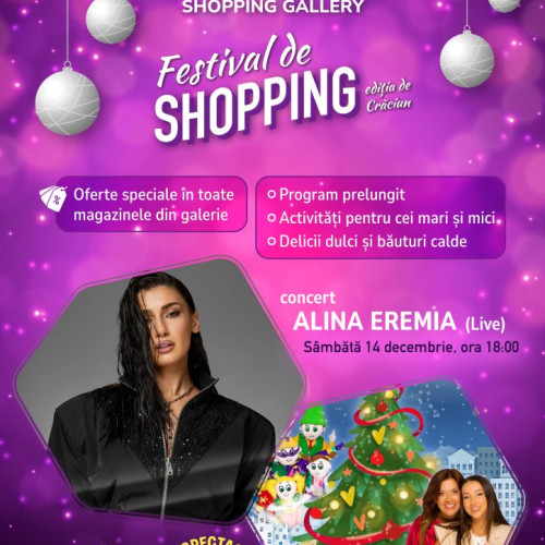 OPA Shopping Gallery din Brașov lansează prima ediție a "Festivalului de Shopping" de Crăciun