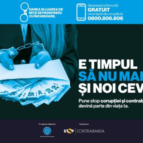 Direcția Generală Anticorupție lansează o campanie națională împotriva corupției