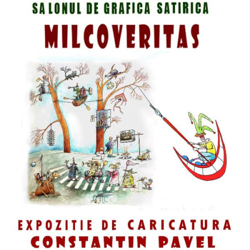 Vernisaj la Muzeul Vinului: Expozitia de caricatură "Milcoveritas"