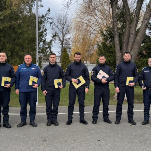 Jandarmii din Galați premiați pentru salvarea de vieți în timpul inundațiilor