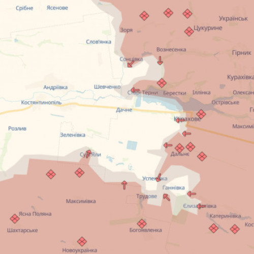 Forțele ucrainene resping atacurile trupelor ruse în Donetsk