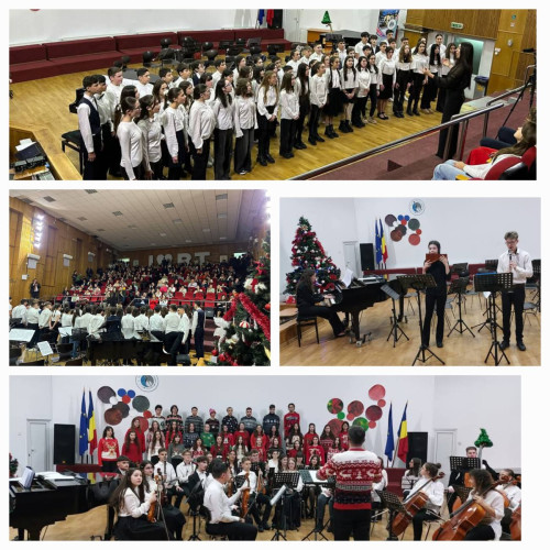 Concertul de Crăciun la Liceul de Arte "Bălașa Doamna" din Târgoviște