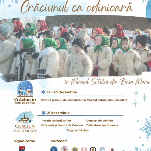 Debutul evenimentului "Crăciun în Satu' de pe Deal" în Maramureș