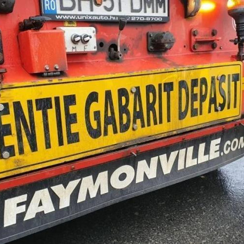 Transporturi agabaritice prin Cluj în perioada 12-20 noiembrie 2024