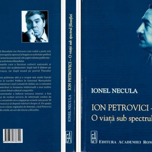 Lansarea volumului "Ion Petrovici - O viață sub spectrul filosofiei" la Tecuci