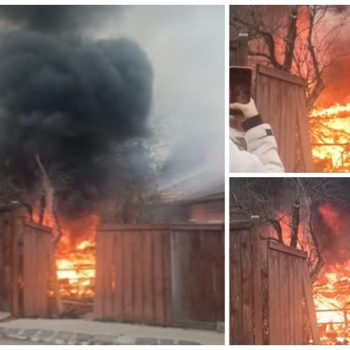 Explozie și incendiu pe strada Sighișoarei din Cluj-Napoca