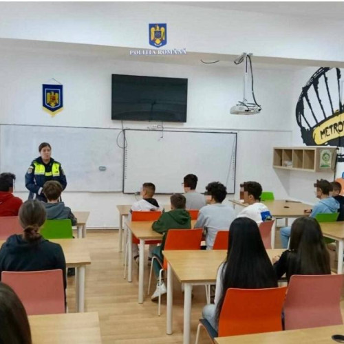 Activități de informare pentru siguranța școlară în localitățile din Dâmbovița