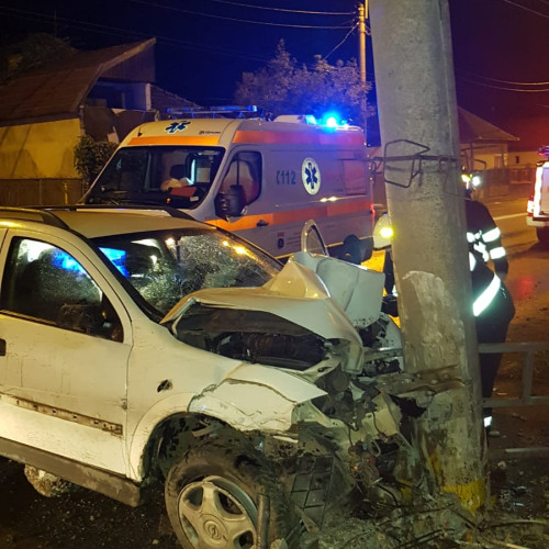 Accident noaptea trecută provocat de un adolescent din Tecuci