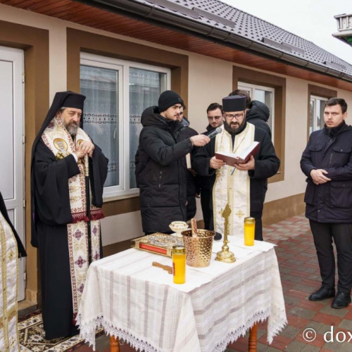 Moment special în Parohia Rediu-Răușeni cu ocazia sfințirii unei case sociale