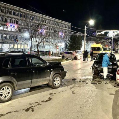 Accident grav în fața sediului Poliției Botoșani