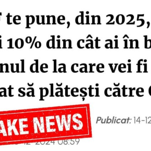 ANAF clarifică informațiile false despre impozitarea conturilor bancare