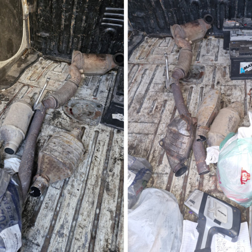 Trei bărbați identificați de jandarmi în urma unui control de rutier