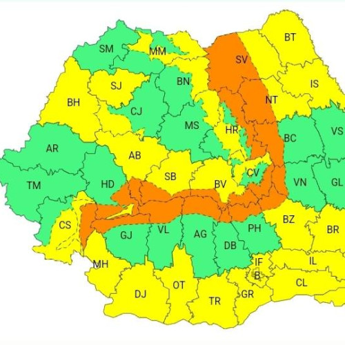 Avertizare COD PORTOCALIU pentru zona montană a județului Dâmbovița