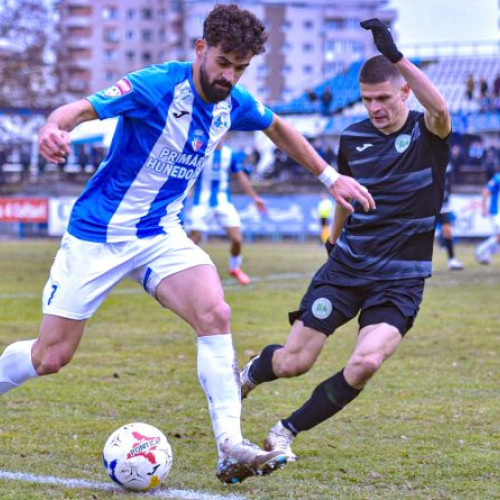 Fotbalul hunedorean la 103 ani: Corvinul Hunedoara și Concordia Chiajna remizează