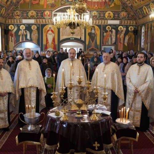 Întâlnire duhovnicească la Biserica "Nașterea Maicii Domnului" din Concesti