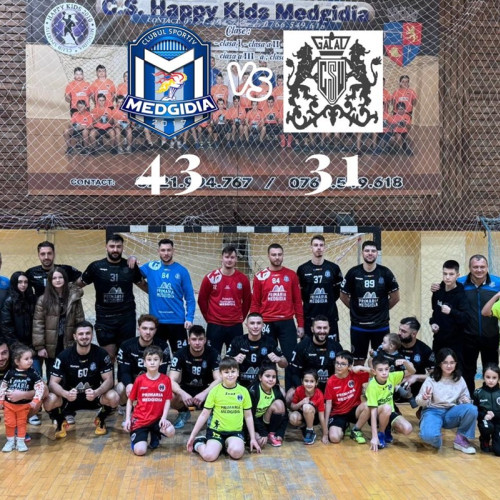Medgidia domină meciul de baschet cu o victorie concludentă