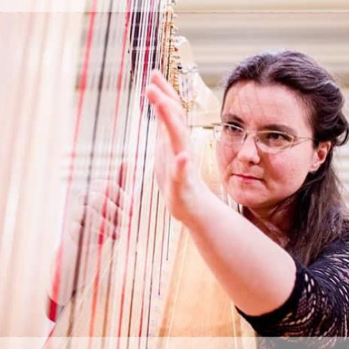 Concert de harpa la Dambovita Mall