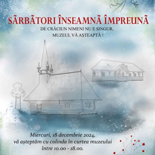 Colindă și expoziție la cea de-a III-a ediție a activității culturale "Sărbători înseamnă împreună"