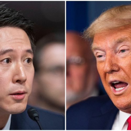 Donald Trump se întâlnește cu șeful TikTok înainte de o potențială interdicție