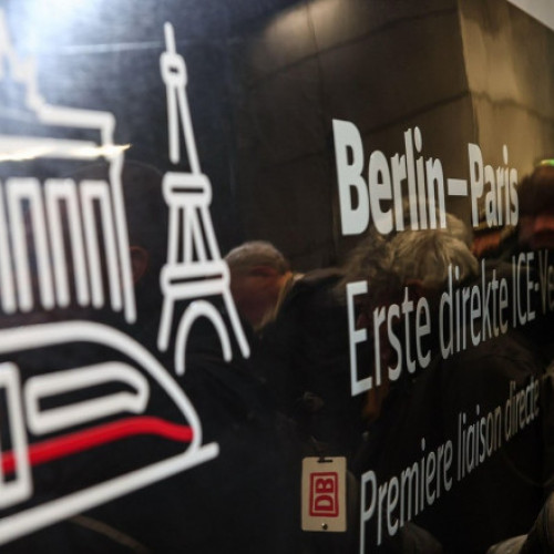 Primul tren de mare viteză pe ruta Berlin-Paris, inaugurat