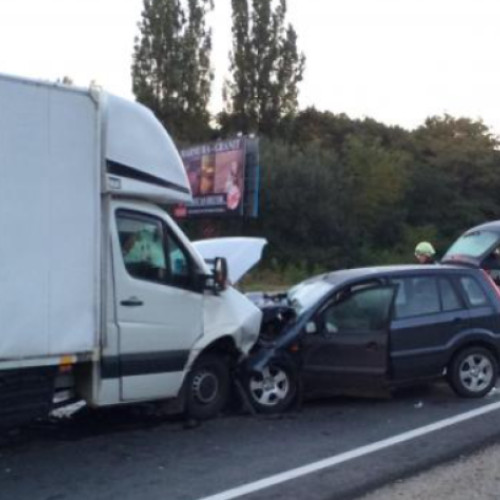 Accident rutier grav în localitatea Bunesti