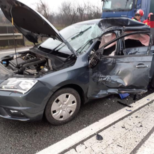 Accident rutier grav la Bunești, în apropiere de Dej