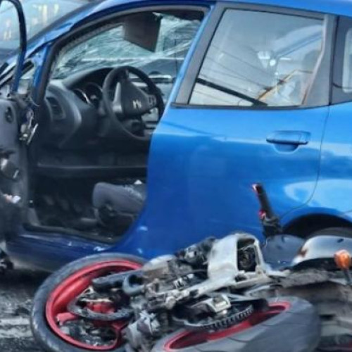 Accident rutier pe strada Campina din Cluj-Napoca