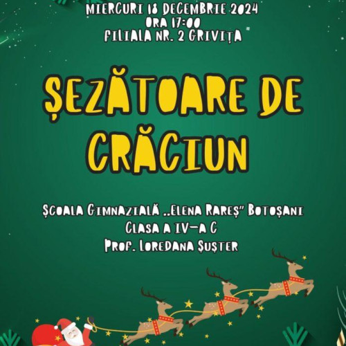 Crăciunul aduce bucurie și tradiție la Școala „Elena Rares”