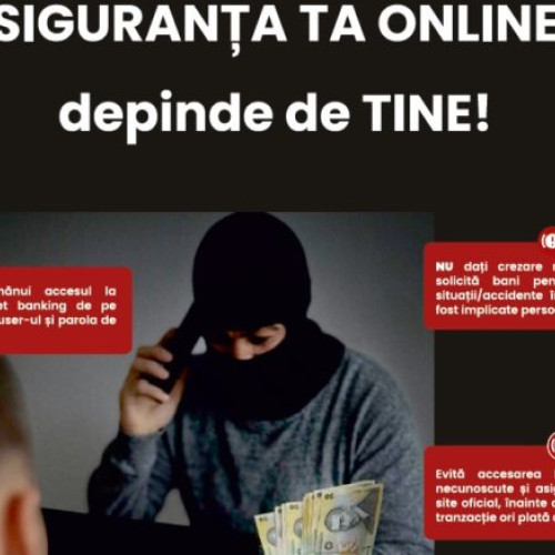 Sfatul poliției Botoșani: Cum să te protejezi de fraudele online în sezonul sărbătorilor