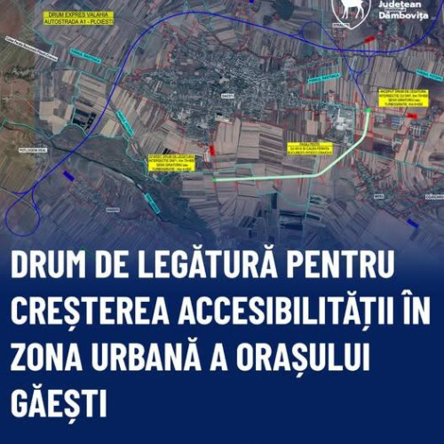 Lucrări de infrastructură la Centura orașului Găești