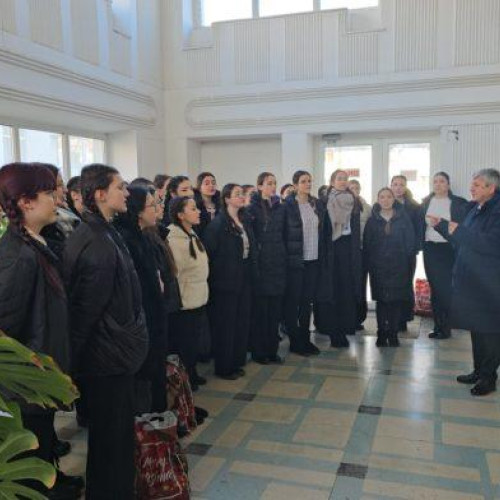 Atmosfera sărbătorilor de iarnă în redactia Monitorului de Botoșani