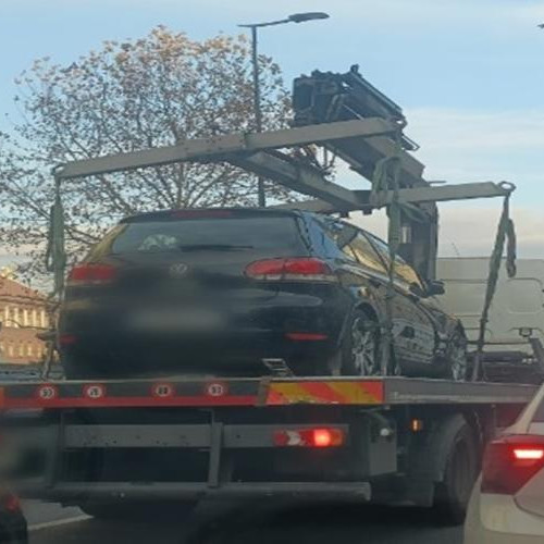 Sofer clujean rămas fără mașină după o intervenție a echipajului RADP