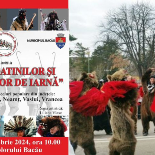 Bacauanii sunt asteptati la a 58-a editie a "Alaiului datinilor si obiceiurilor de iarna"